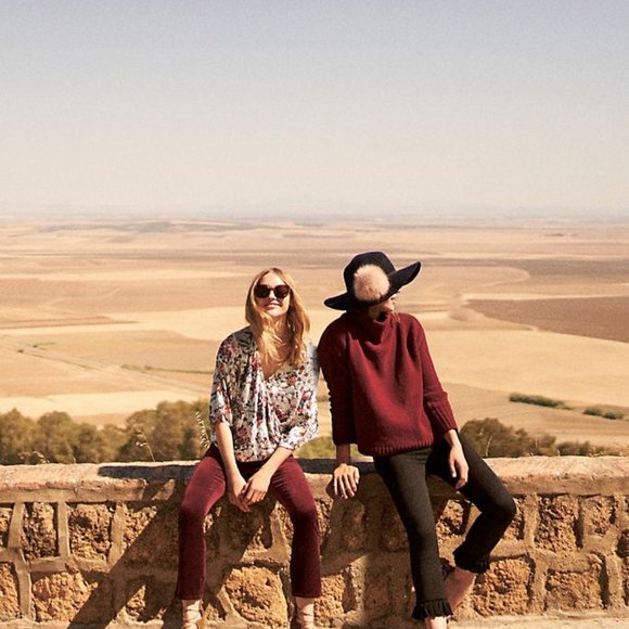 Anthropologie | Maeve Umi Wrap Top - Picture 3 of 13